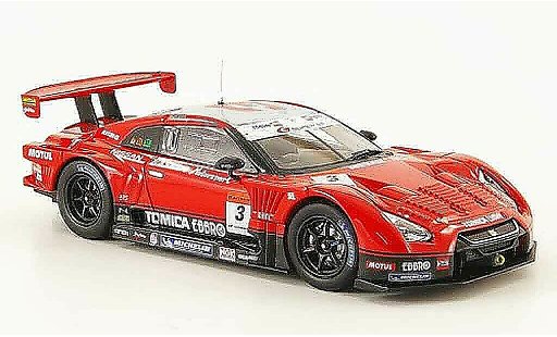 Nissan Skyline R35 1/43 Ebbro GT R No.3 Tomica SGT 500 Fuji 2009 miniature