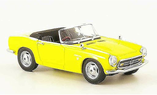 Honda S800 Roadster 1/43 Ebbro jaune 1966 miniature