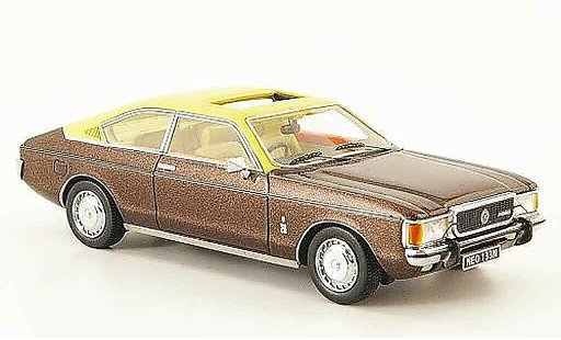 Ford Granada Coupe 1/43 Neo MK I (RHD) marron 1975 miniature