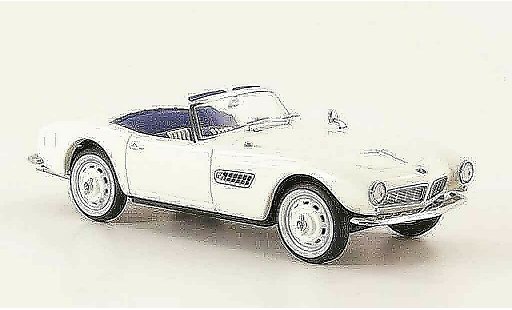 Bmw 507 Cabriolet 1/43 Schuco blanche miniature