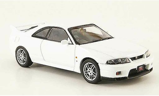 Nissan Skyline R33 1/43 Ebbro GT R Vspec blanche 1995 miniature