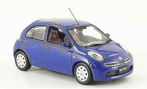 Nissan Micra Base 1/43 J Collection bleu Funfturer Rechtslenker 2007 miniature