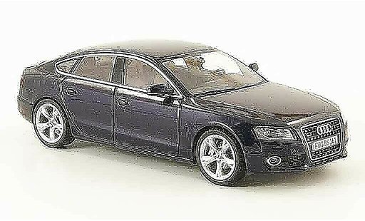 Audi A5 sportback 1/43 Schuco bleu 2009 miniature