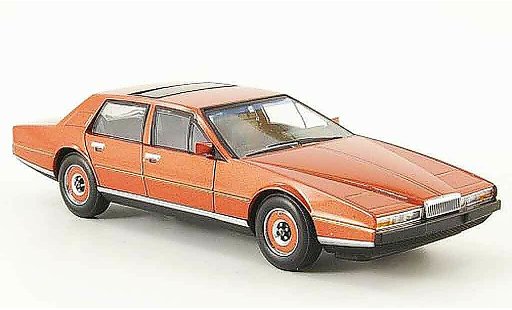 Aston Martin Lagonda saloon 1/43 Minichamps rouge mcw 1982 miniature