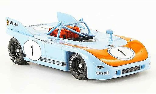 Porsche 908 1972 1/43 Best No.1 Joest Racing Brands Hatch miniature
