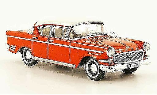 Opel Kapitan P2.5 1/43 Starline p 2.5 rouge blanche 1958 miniature