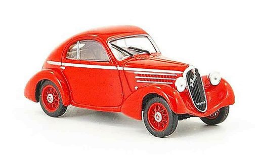 Fiat 508 CS Berlinetta 1/43 Starline Balilla rouge 1935 miniature