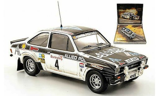 Ford Escort RS 1800 1/43 Trofeu No.4 Rally Grande-Bretagne 1976 miniature