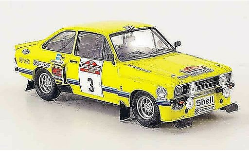 Ford Escort RS 1800 1/43 Trofeu Tarmac No.3 Rally San Remo 1975 MK2 miniature