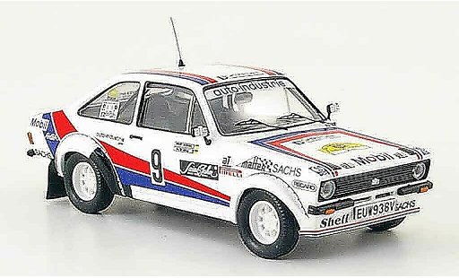 Ford Escort RS 1800 1/43 Trofeu No.9 Rally Allemagne 1983 MK2 miniature