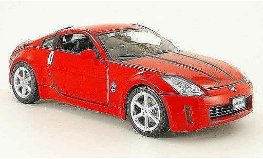 Nissan 350Z Base 1/18 Welly coupe rouge 2003 miniature