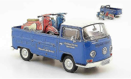 Volkswagen Combi A 1/43 Premium Cls t2a plateau zundapp service avec ladegut miniature
