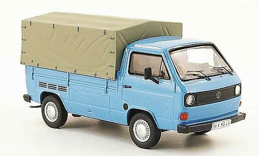 Volkswagen Combi A 1/43 Premium Cls t3a plateau bleu miniature