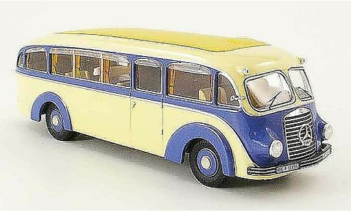 Mercedes L3500 Bus 1/43 Premium Cls Stromlinienbus bleu beige miniature