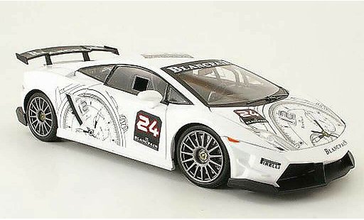 Lamborghini Gallardo LP560-4 LP560-4 1/18 Mondo Motors super trofeo no24 blanche miniature