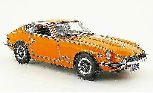 Datsun 240Z Coupe 1/18 Maisto orange 1971 miniature