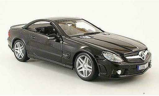 Mercedes Classe SL 65 1/18 Maisto amg noire 2009 miniature