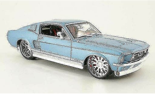 Ford Mustang Fastback 1/18 Maisto gta bleu pro rodz miniature