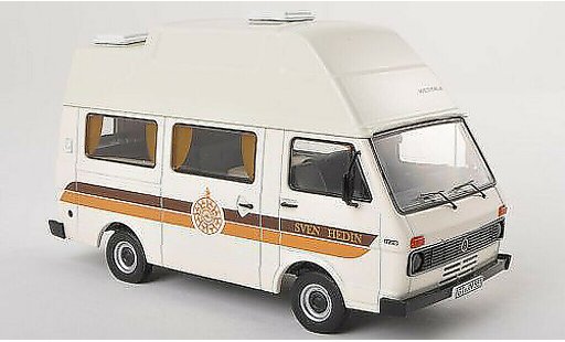 Volkswagen LT28 Base 1/43 Premium ClassiXXs Camping Sven Hedin beige miniature