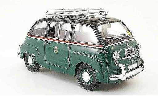 Fiat 600 Multipla 1/18 Mini Miniera taxi avec gepacktrager miniature