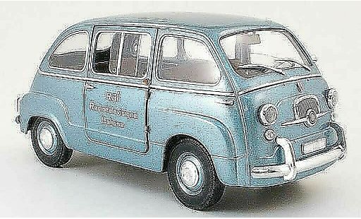 Fiat 600 Multipla 1/18 Mini Miniera rai - radiotelevisione italiana 1960 miniature