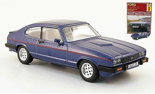 Ford Capri MK3 1/43 Corgi MKIII bleu miniature