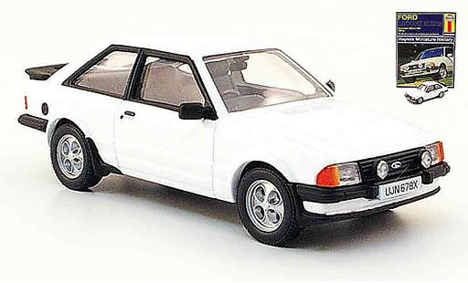 Ford Escort XR3 1/43 Corgi blanche MK3 miniature