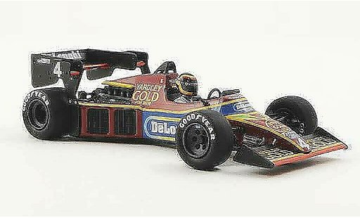 Tyrrell 012 1984 1/43 Minichamps Ford No.4 Yardley/DeLonghi S.Bellof Training GP Monaco miniature