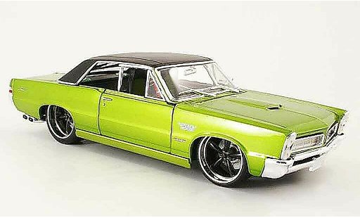 Pontiac GTO 1965 1/18 Maisto verte/noire pro rodz-tuning miniature