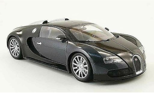 Bugatti Veyron coupe 1/18 Minichamps 16.4 noire/grise 2009 miniature