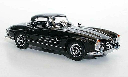 Mercedes 300 Roadster 1/18 Minichamps (W198 II) Hardtop noire 1957 miniature