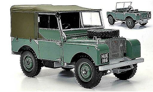 Land Rover 80 Base 1/18 Minichamps verte RHD miniature