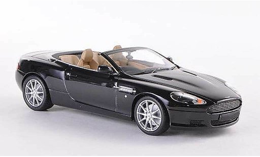 Aston Martin DB9 volante 1/43 Minichamps noire 2009 miniature