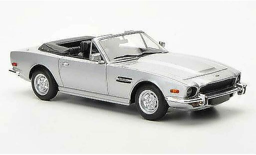 Aston Martin V8 volante 1/43 Minichamps grise LHD 1987 miniature