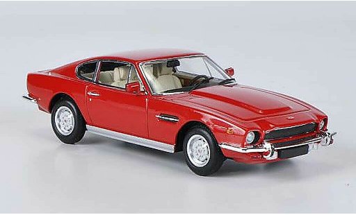 Aston Martin V8 saloon 1/43 Minichamps rouge 1987 miniature