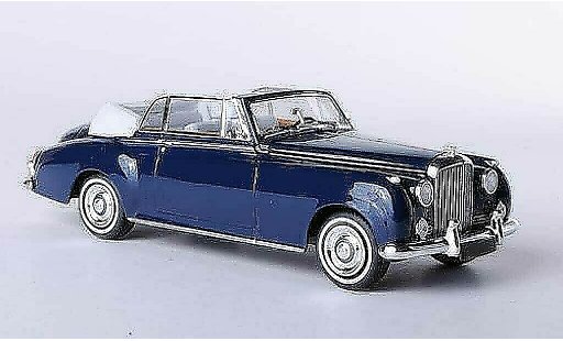 Bentley Continental cabriolet 1/43 Minichamps S2 bleu 1960 miniature