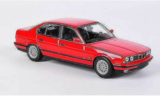 Bmw 518 E34 1/43 Minichamps i rouge 1988 miniature