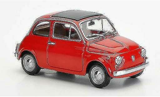 Fiat 500 R 1/43 Minichamps rouge 1965 miniature