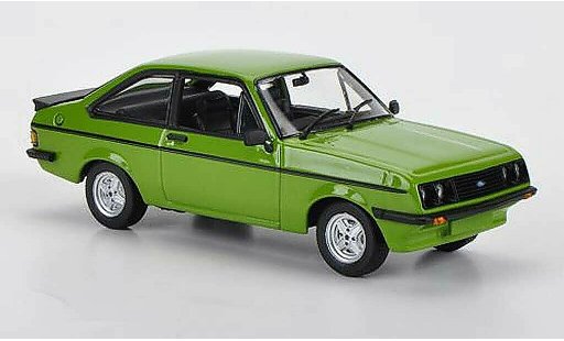 Ford Escort RS 2000 1/43 Minichamps verte 1976 miniature