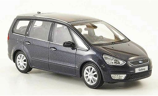 Ford Galaxy Berline 1/43 Minichamps grise 2006 miniature