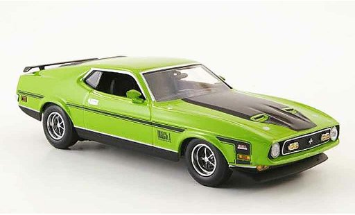 Ford Mustang Mach 1 1/43 Minichamps verte miniature