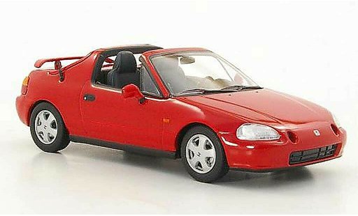 Honda CRX Del Sol 1/43 Minichamps rouge 1993 miniature