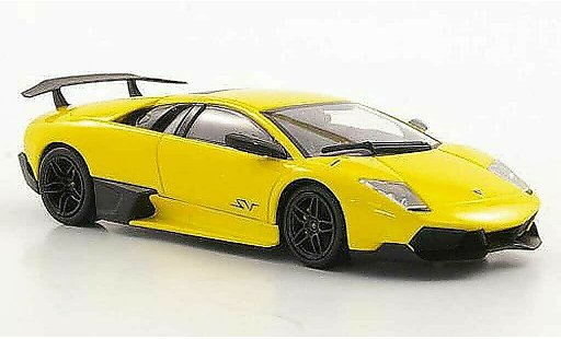 Lamborghini Murcielago LP670 1/43 Minichamps SV jaune 2009 miniature