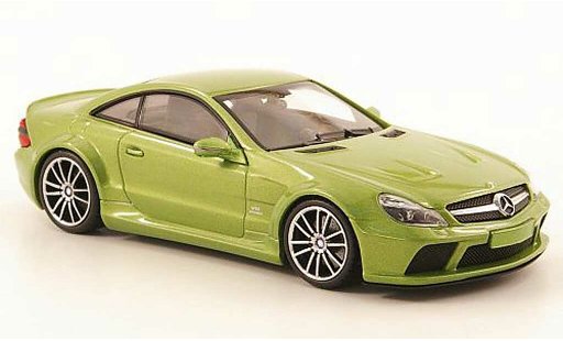 Mercedes B 65 1/43 Minichamps AMG noire Series (R230) verte 2009 miniature