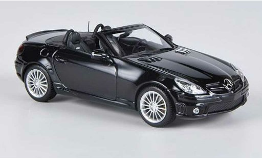 Mercedes Classe SLK AMG 1/43 Minichamps 55 (R171) noire 2008 miniature