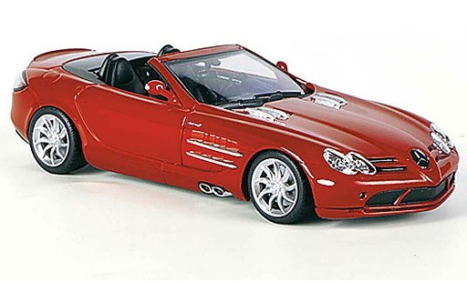 Mercedes SLR Roadster 1/43 Minichamps McLaren rouge 2007 miniature