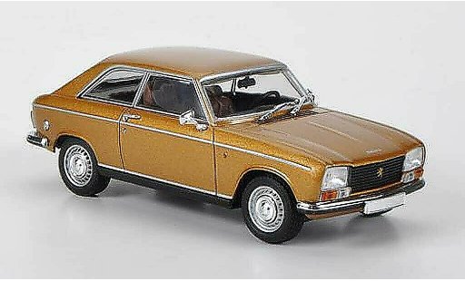 Peugeot 304 coupe 1/43 Minichamps gold 1972 miniature