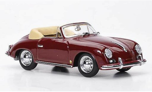 Porsche 356 1956 1/43 Minichamps Cabriolet rouge miniature