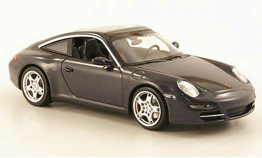 Porsche 911 Targa 1/43 Minichamps Carrera grise 2006 miniature