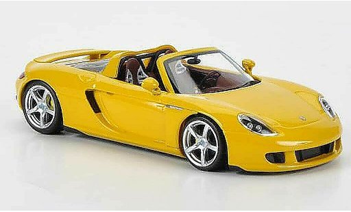 Porsche Carrera GT Base 1/43 Minichamps jaune 2003 miniature